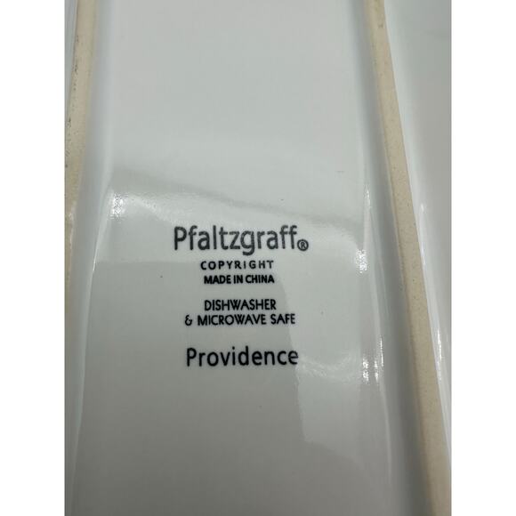 Pfaltzgraff PROVIDENCE Large Divided Plate Christmas dish 16" Serving platter - Picture 9 of 11
